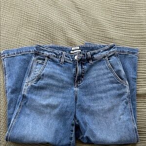 LL Bean 207 wide leg jeans